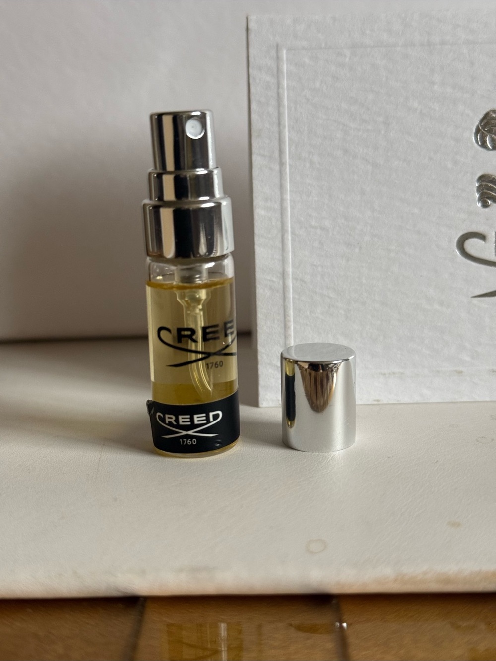 CREED EDP wild Vetiver deluxe sample spray